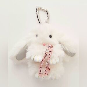 FREE PEOPLE Fluffy Rabbit Bag Charm NWT